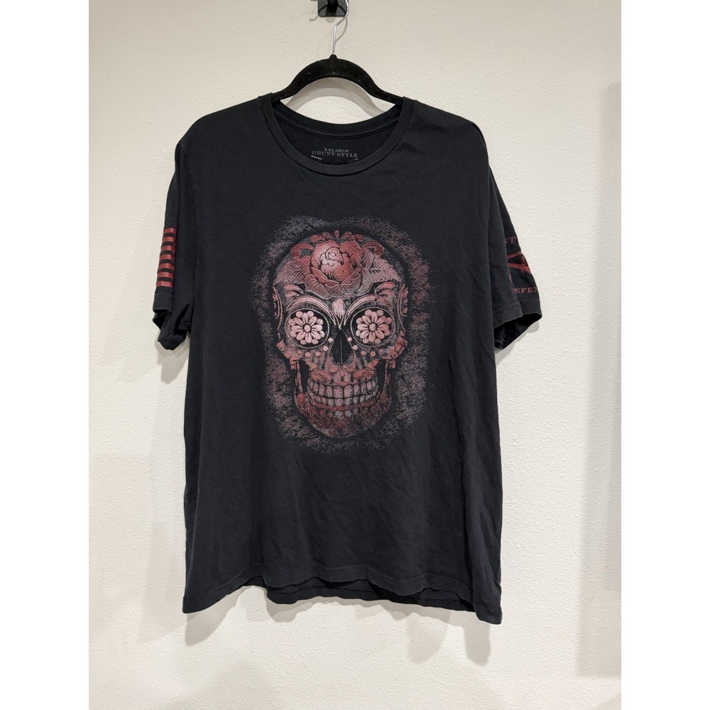 GRUNT STYLE DIA DE LOS MUERTOS THE DAY‎ OF THE DEAD TSHIRT 2XL